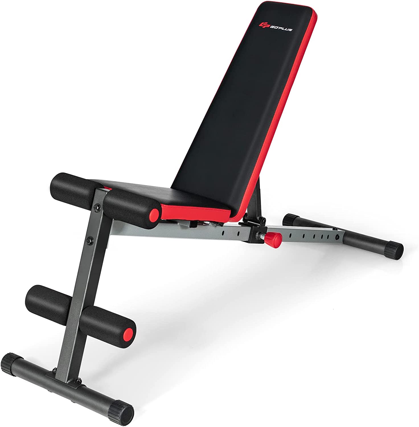 Roygym Banc de musculation réglable, banc d'entraînement pliable de 299 kg pour presse de banc à domicile, entraînement complet du corps, banc incliné pliable