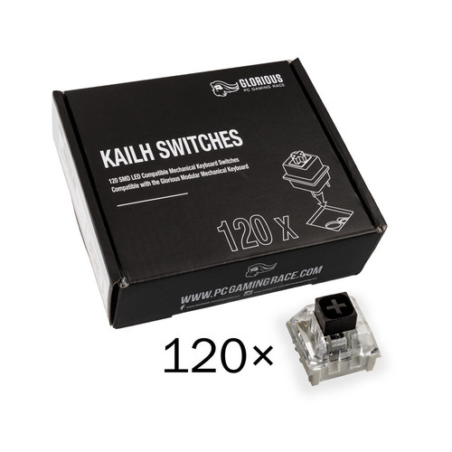 Glorious Kailh Switches X120 (noir)