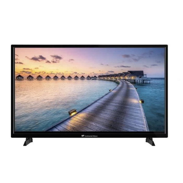 TV LED Continental Edison 80 Cm (32 Pouces) HD - CELED32HDV224B3 - Neuve