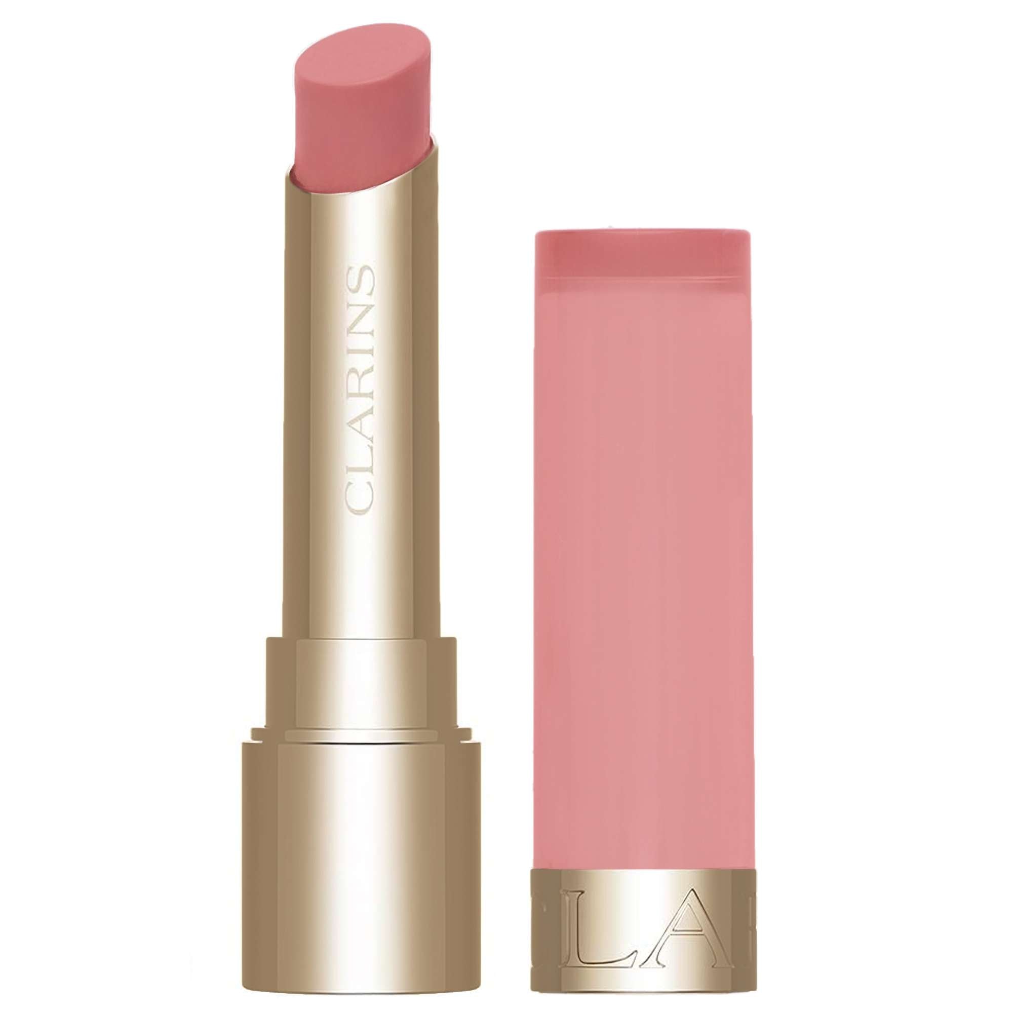 Clarins Lip Comfort Oil Balm 01 Pale Pink 3 g läppsmink dam – bild 9