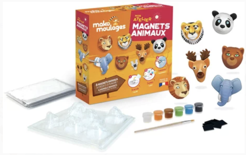 Mon Atelier Magnets Animaux - Mako Moulages