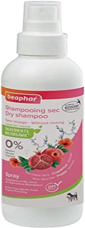 Beaphar Spray Shampoing Sec Ecocert Chien Et Chat 200ml