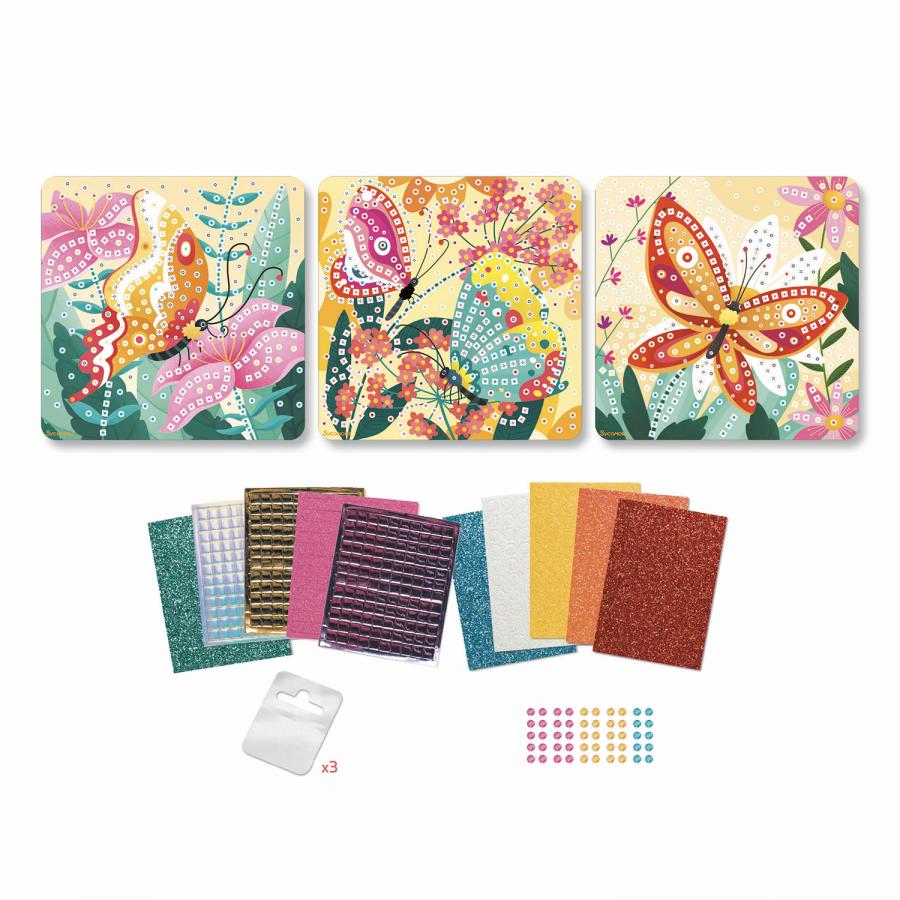 Stick N Fun - Pm Mosaiques Papillons