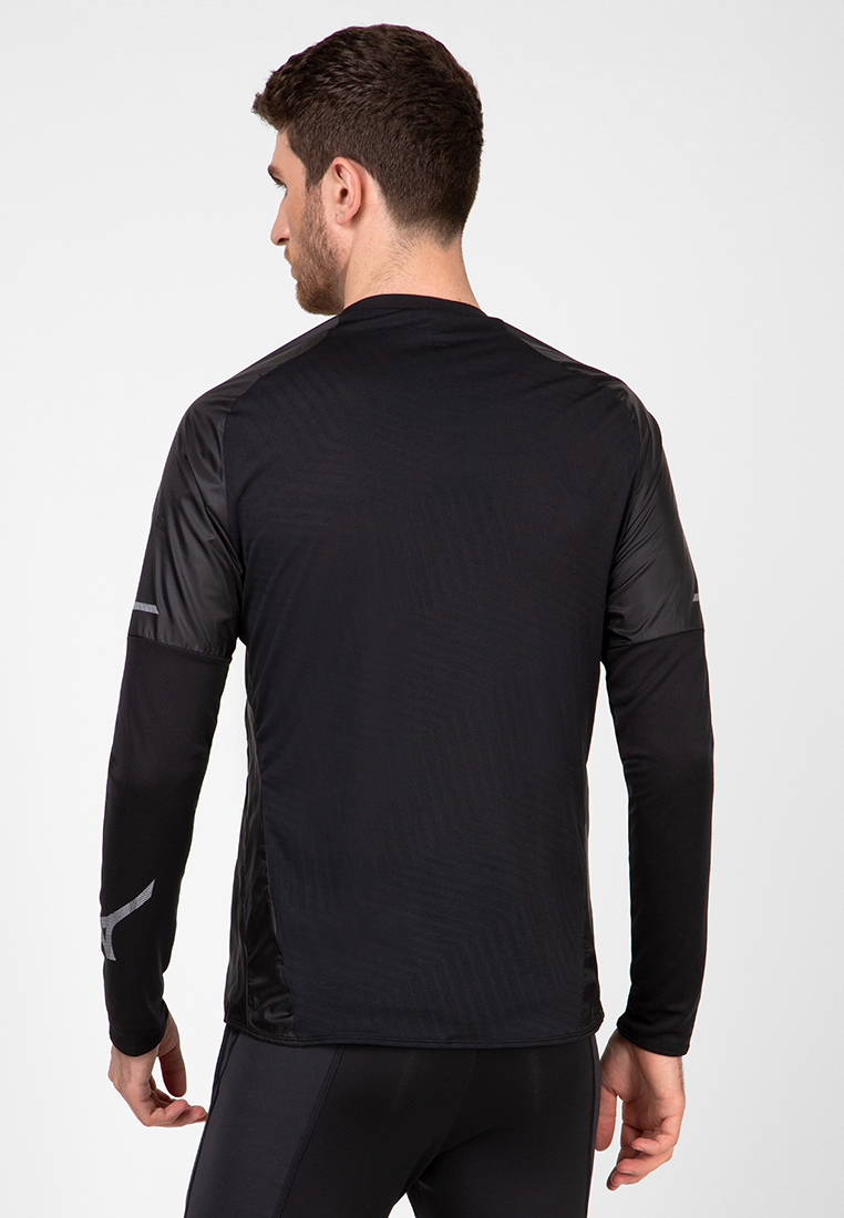 Футболка с длинным рукавом MIZUNO Hineri Hybrid LS Tee для взрослых, мужчинам