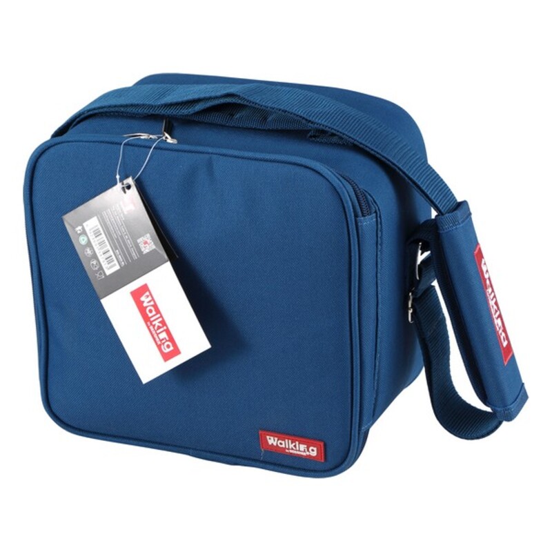 Ensemble De Sac Alimentaire Réutilisable Bergner Walking Bus Bleu Polyester (23 X 22 X 13,5 Cm)
