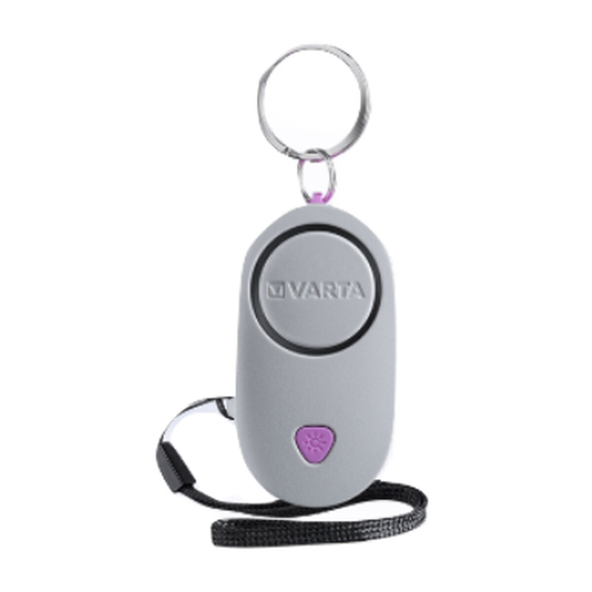 Porte-clés Lanterne Led Varta Safety Alarm Light Alarme Personnelle 9 Lm