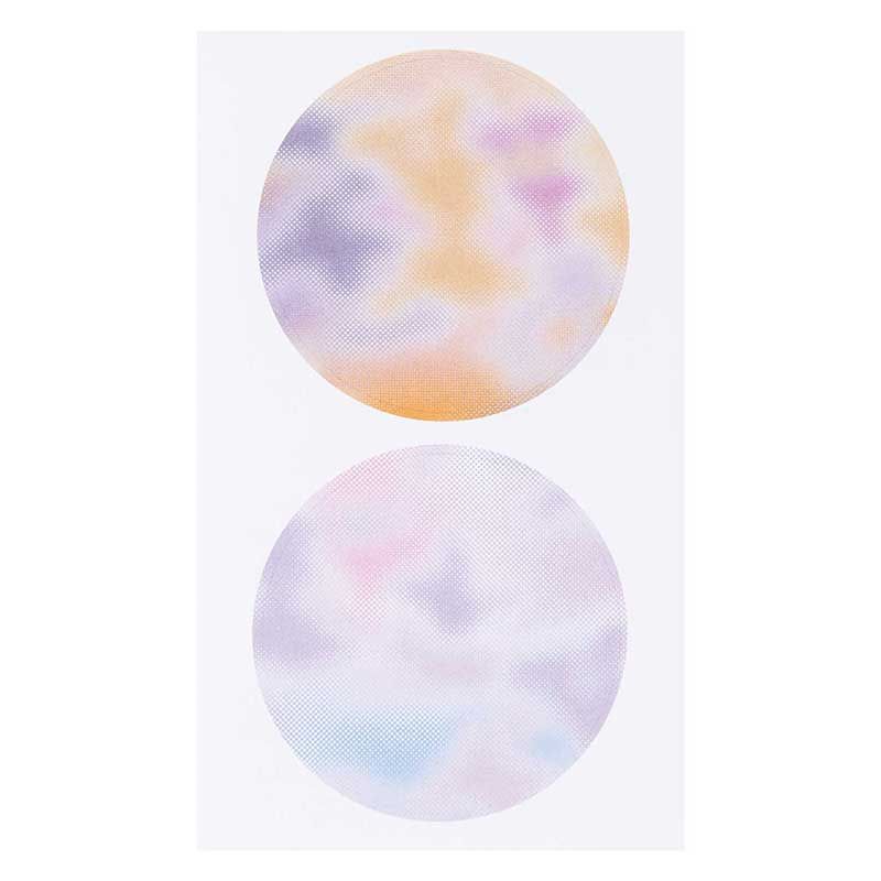 Stickers Ronds - Flou Pastel - 20 Pièces à Prix Carrefour