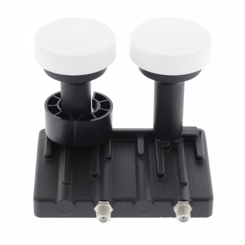 LNB Twin Globo PRO2 Tête Universelle 0,1 DB 2 Sorties Full Hd 3d