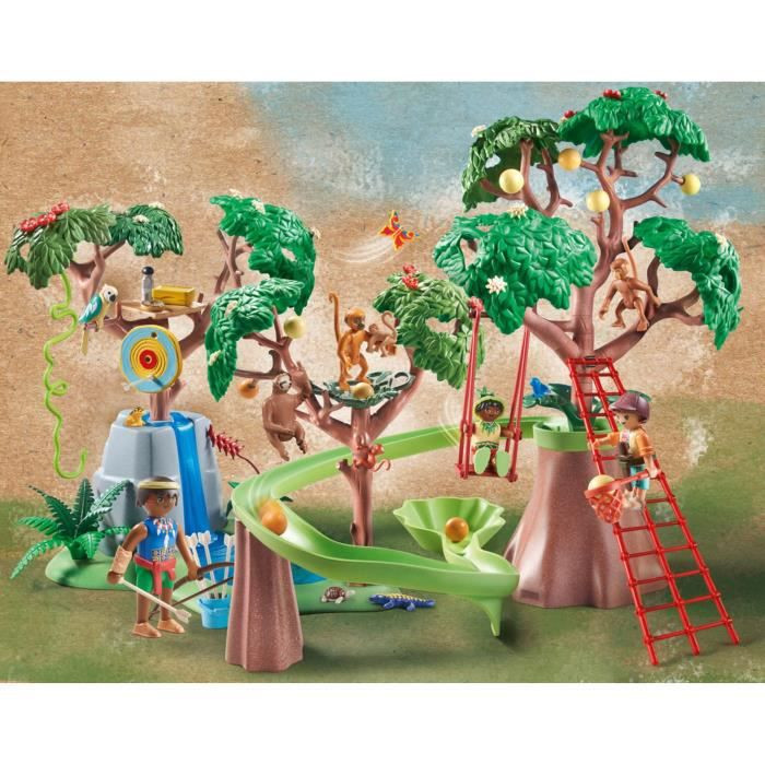 PLAYMOBIL 71142 Wiltopia - Tropical Jungle Playground | Toys