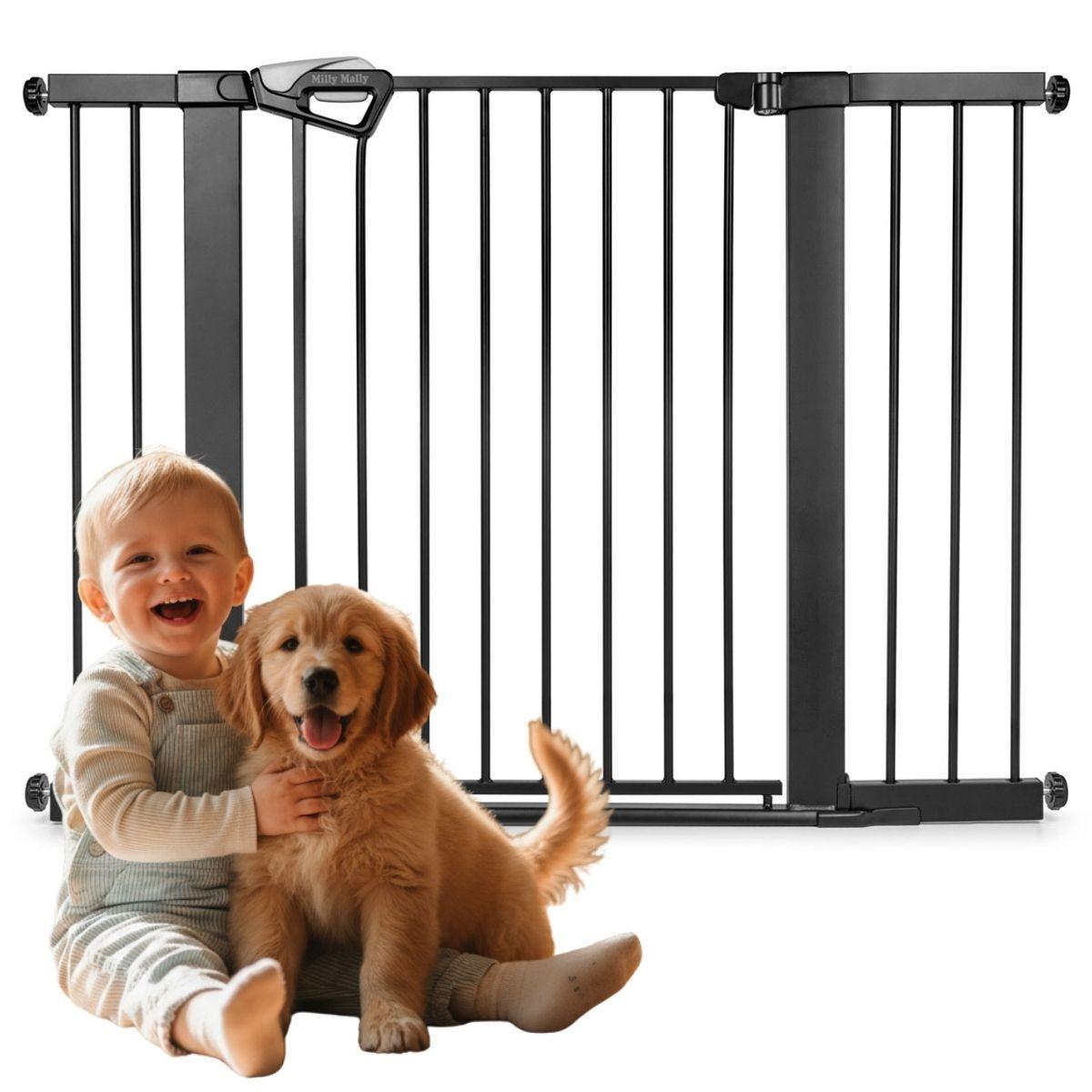 Barrière De Sécurité Milly_mally Guardy 118 118 Cm Noir