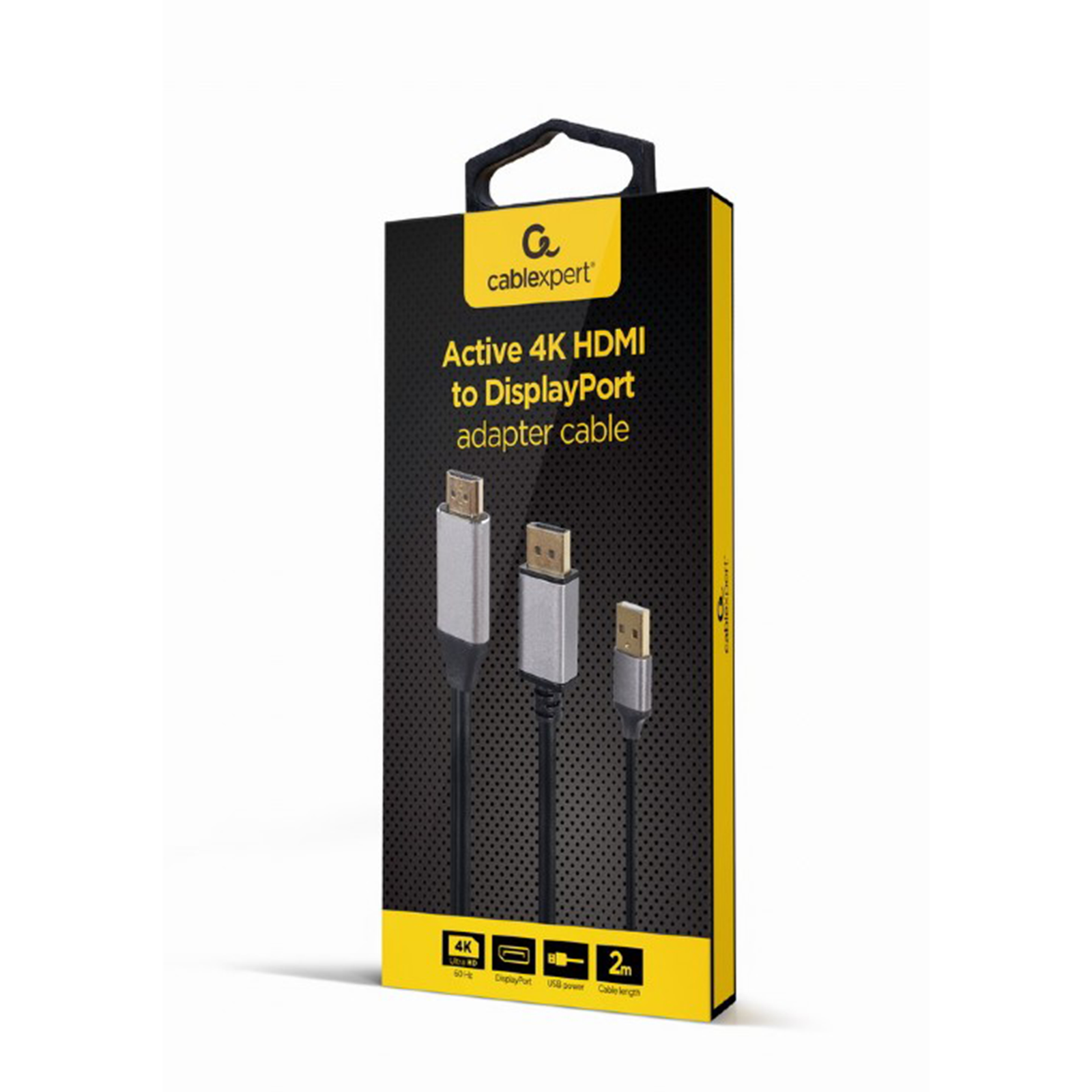 Adaptateur Displayport Vers Hdmi Gembird A-hdmim-dpm-01 2 M Noir
