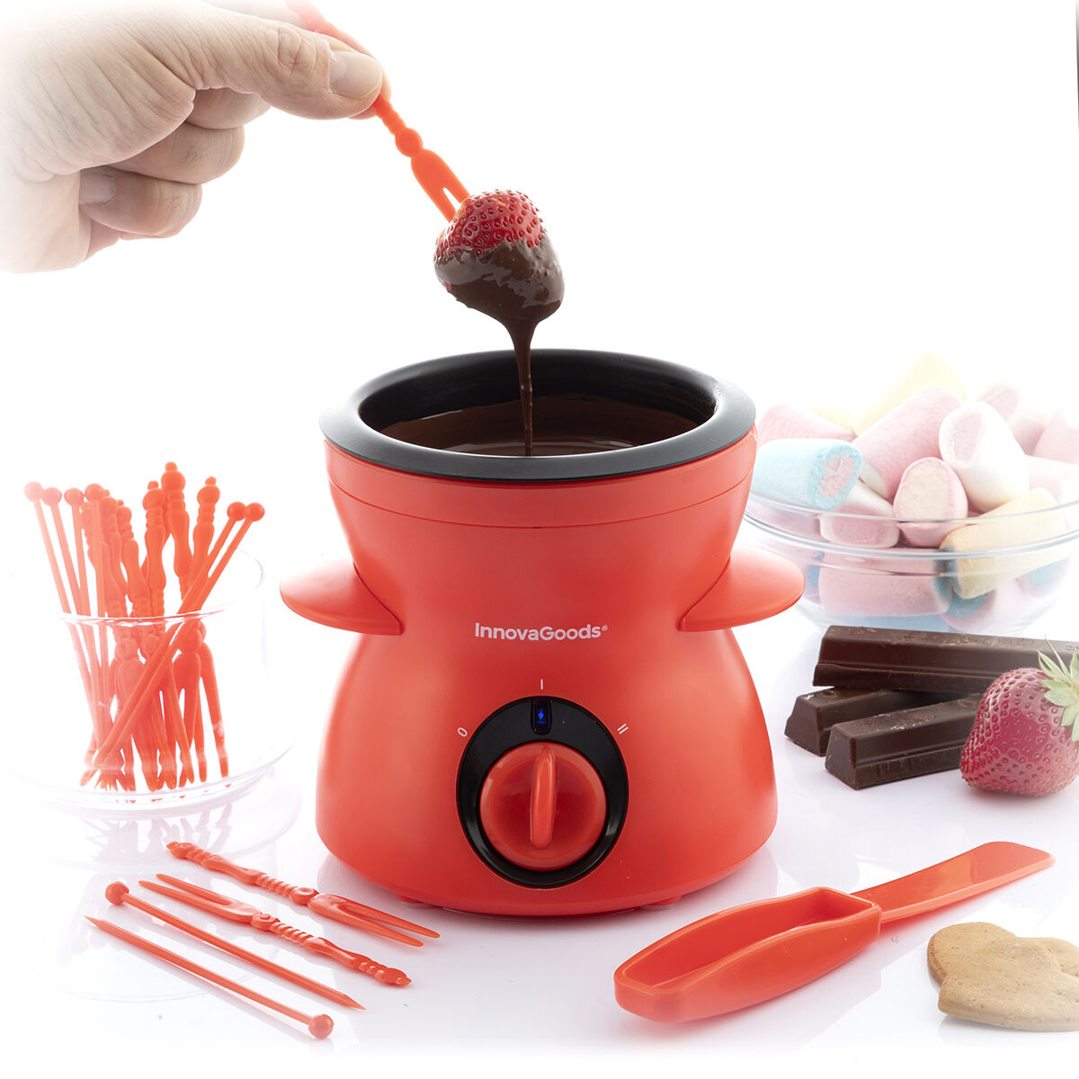 Fondue Au Chocolat Avec Accessoires Fonlat Innovagoods à Prix Carrefour