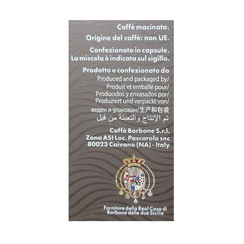 150 Capsules Café Borbone Mélange Bleu Compatibles Lavazza A Modo Mio® CAFFÈ BORBONE