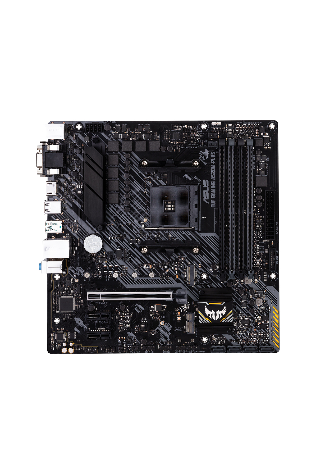 Asus Tuf Gaming A520M-Plus AMD A520 Emplacement Am4 Micro Atx - Excellent État