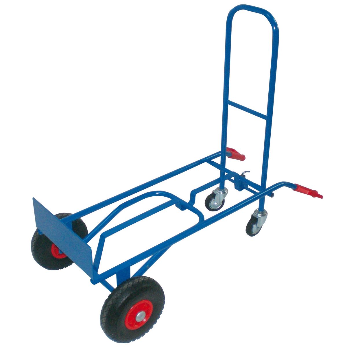 Diable De Chantier Pro - Roues PU 260mm Incassables, Pour Charges Lourdes