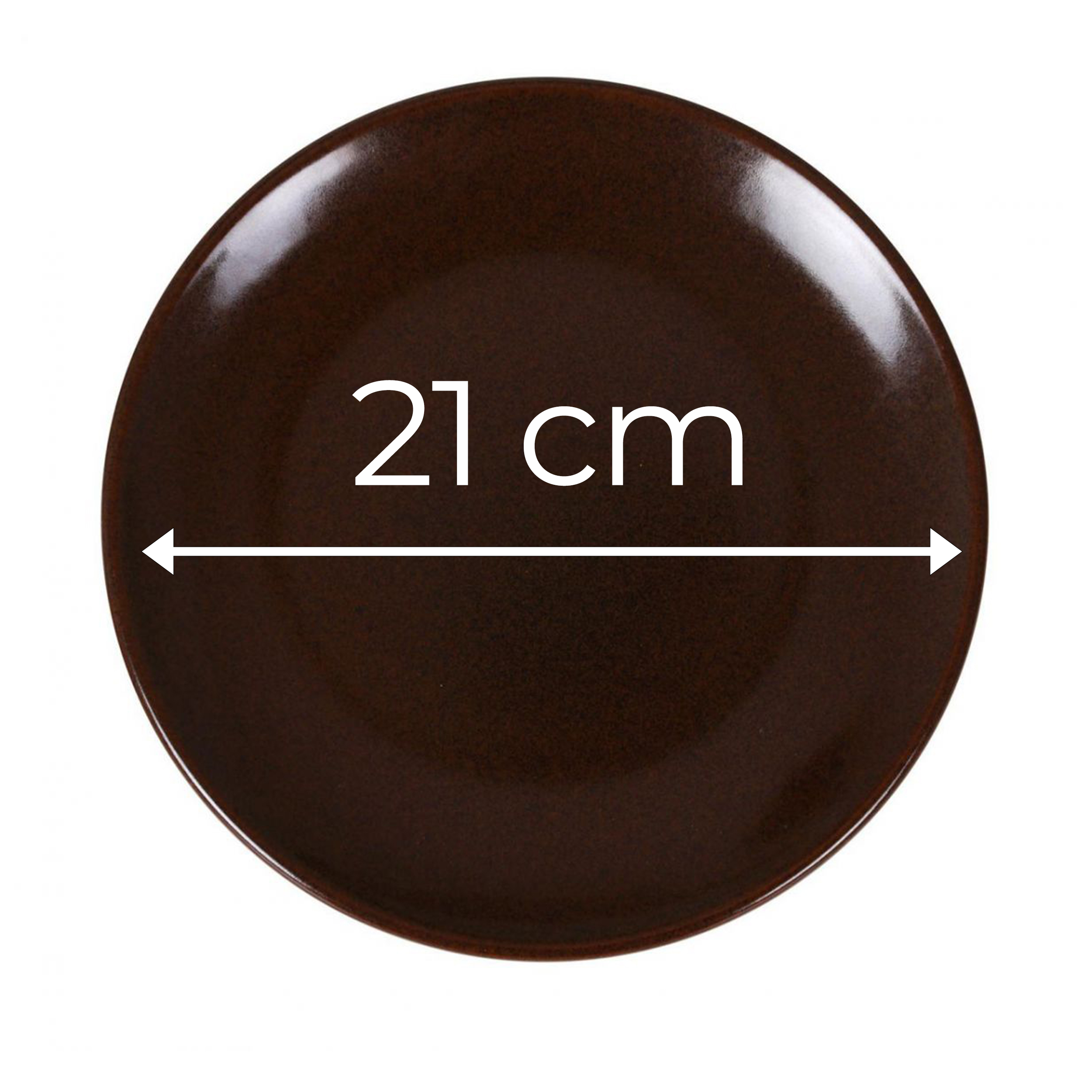 Service D'assiettes, Rondes Plates Et Empilables Pour 12 Personnes, Pamela, En Porcelaine Noir