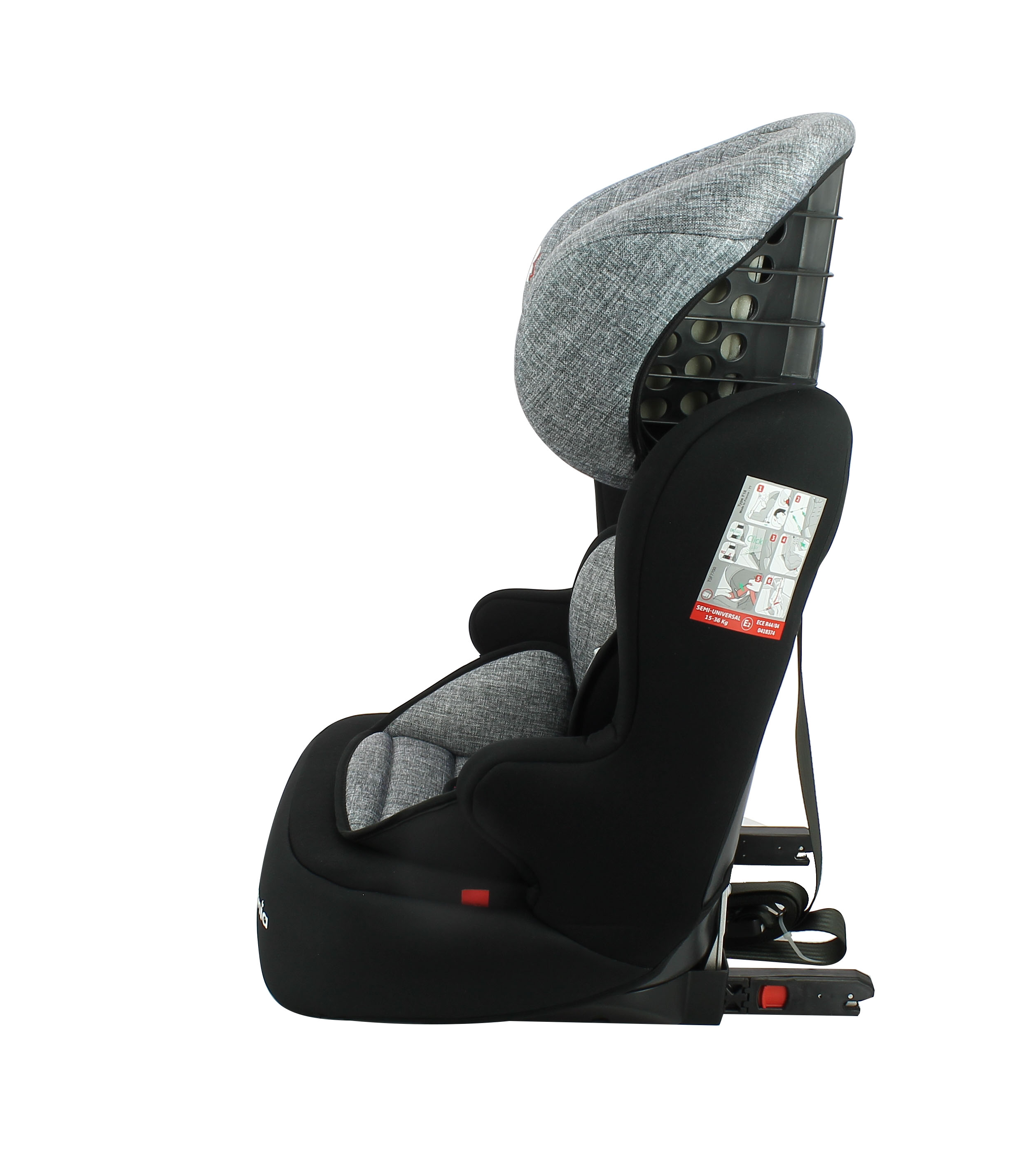 Si ge Auto Isofix Racer Groupe 1 2 3 9 36kg Nania Silver Prix 