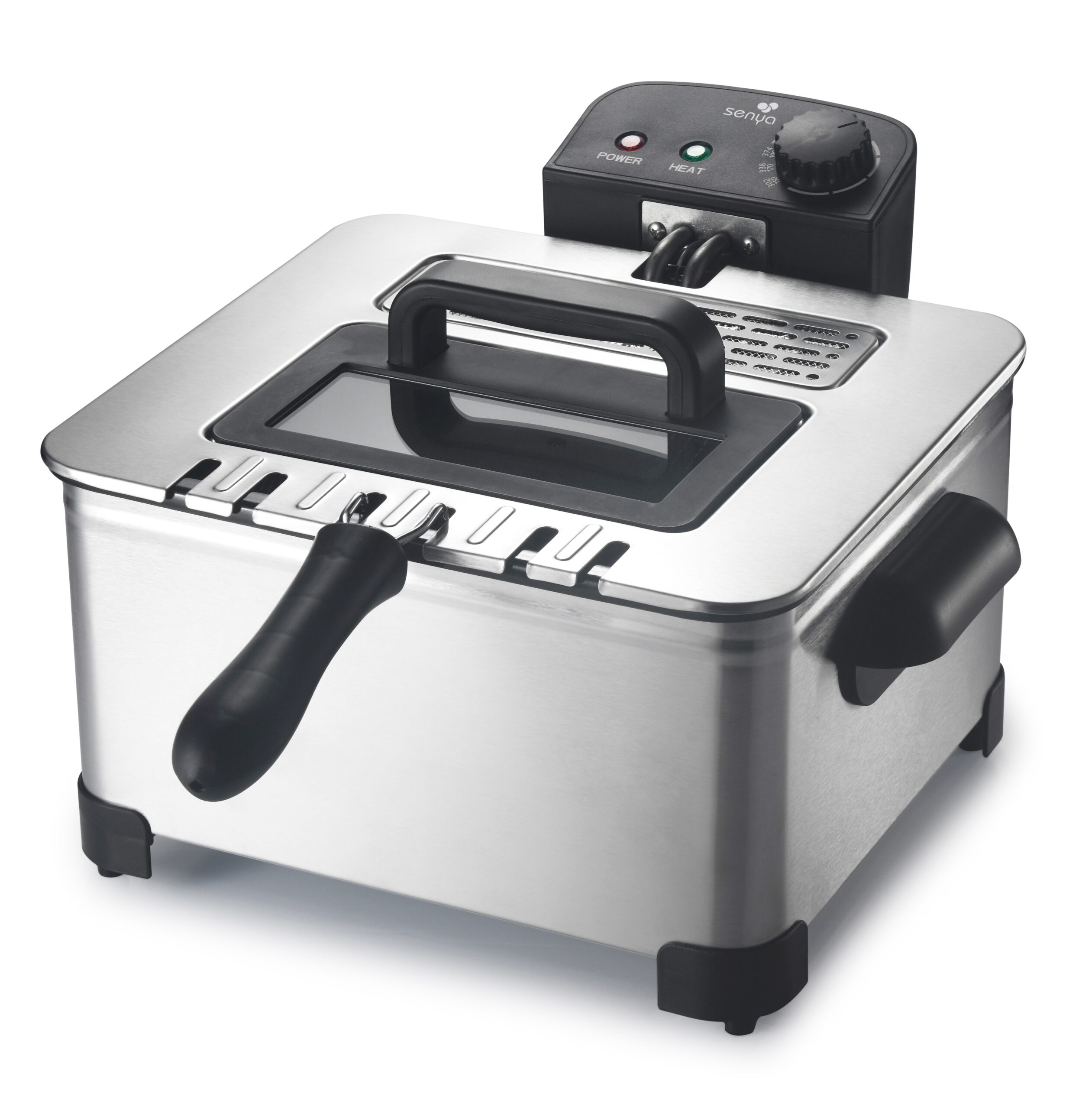 Friteuse Électrique Cuve Amovible Inox 5l - Family Fryer