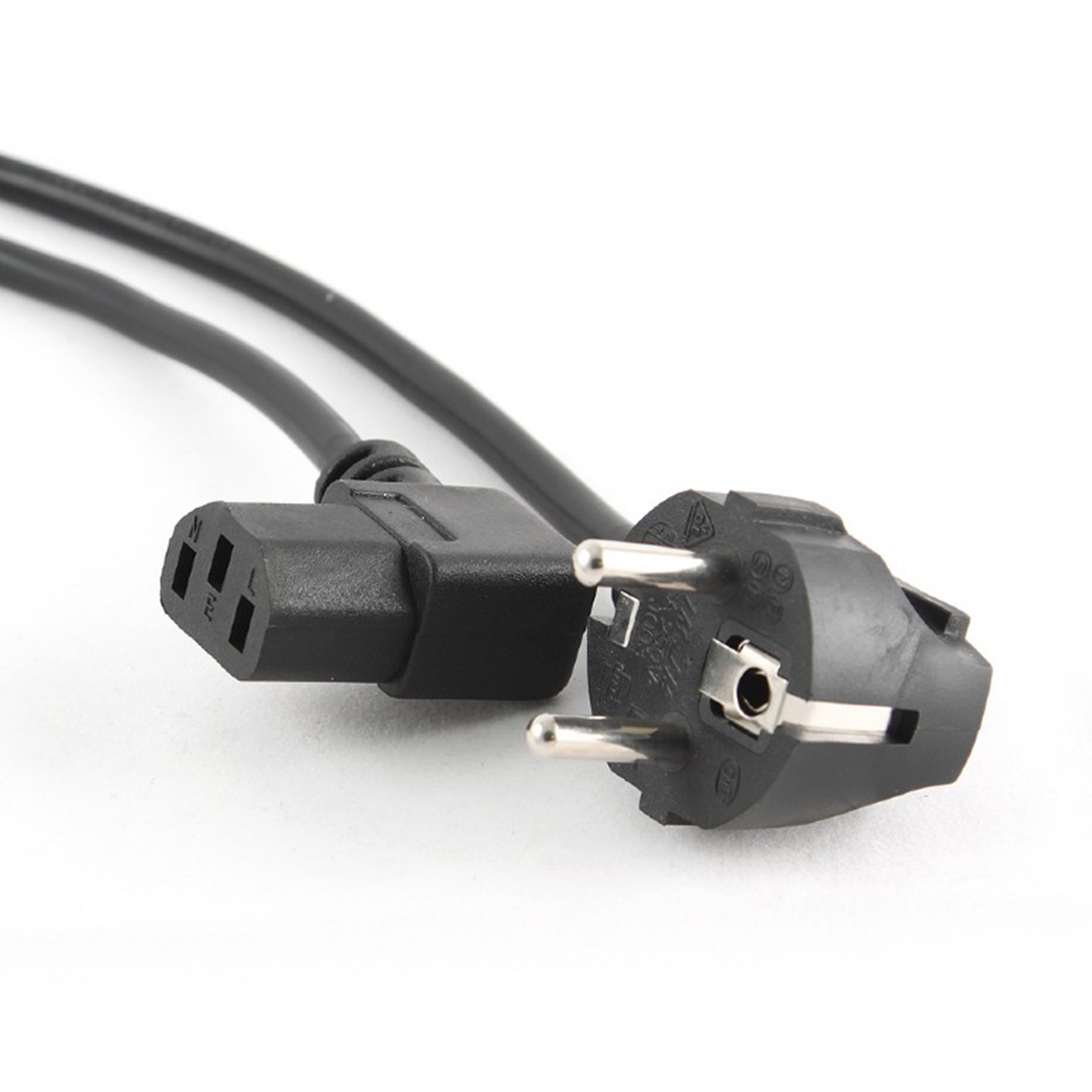 Câble D’alimentation Gembird Schuko A C13 Noir