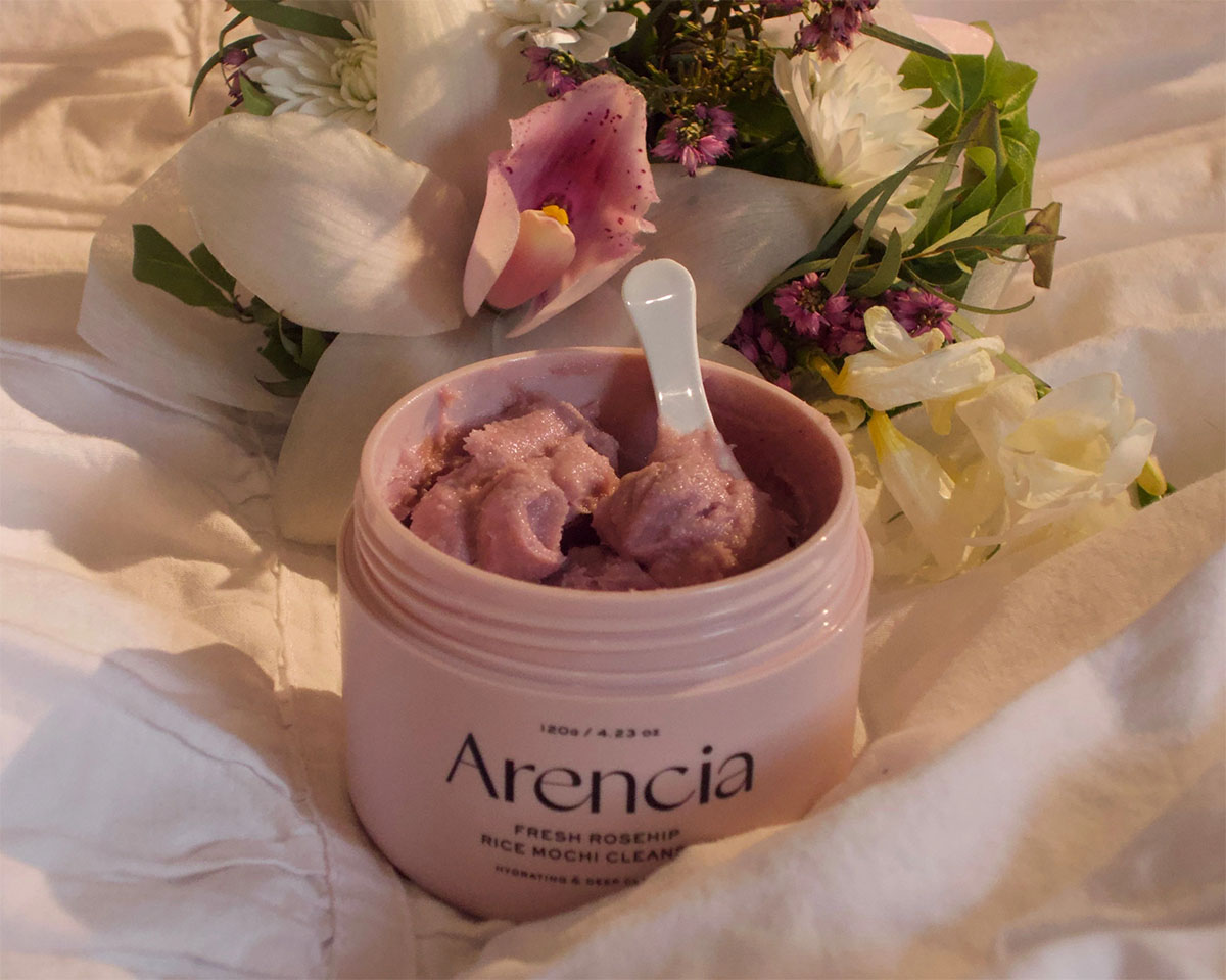 Balenie Arencia Fresh Rosehip Rice Mochi Cleanser
