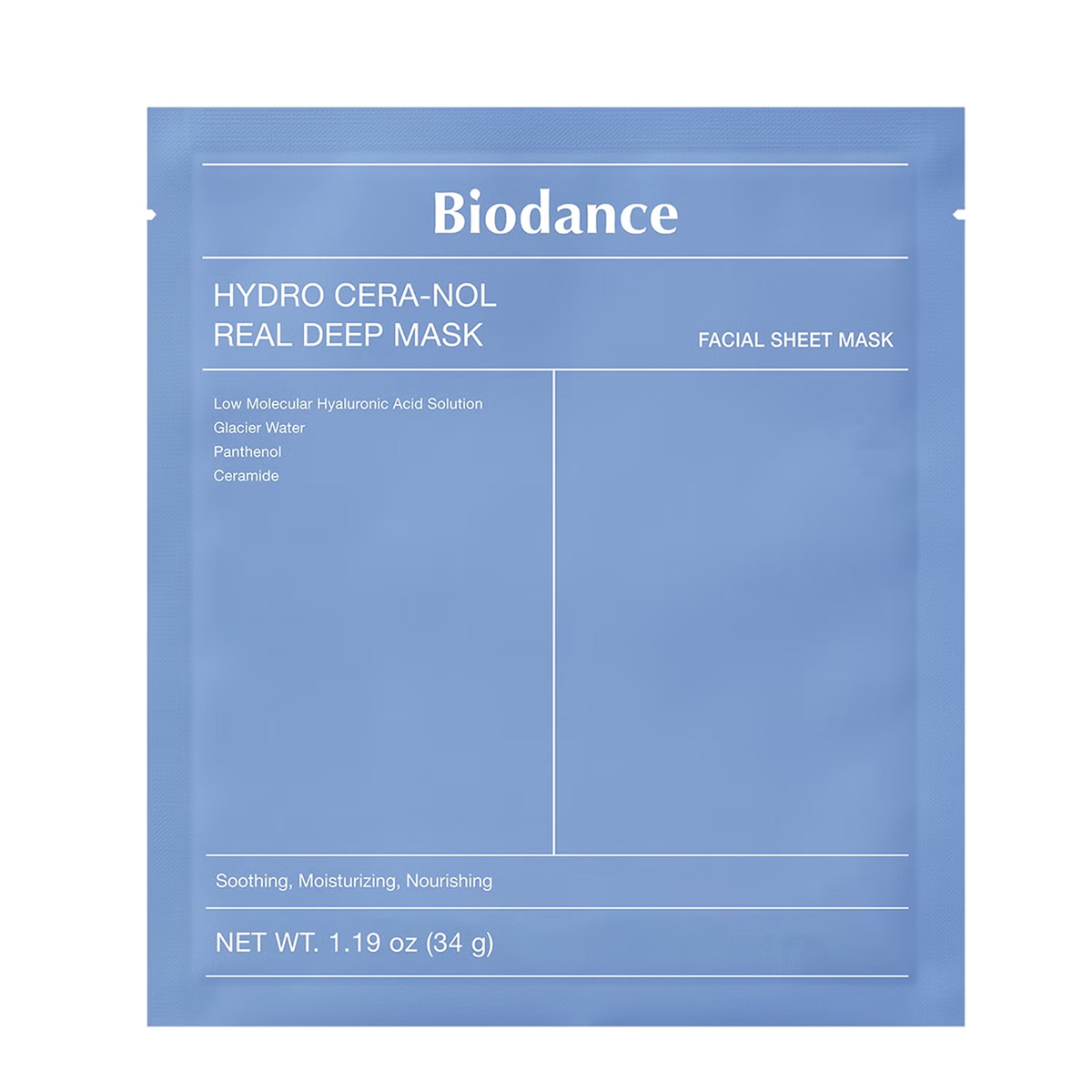 Biodance Hydro Cera-nol Real Deep Mask hydratačná maska