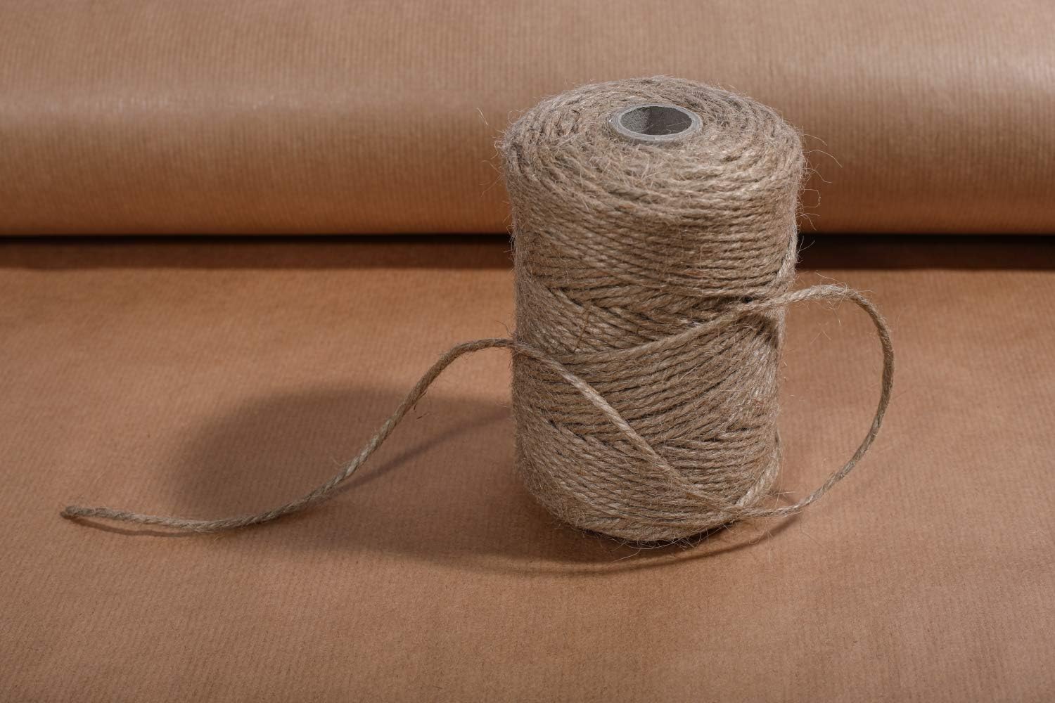 Creative Deco 100m Ficelle Jute | Épaisseur 3mm | Ficelle Jardinage | Attache Tomate | Cordelette | Ficelle Ballon