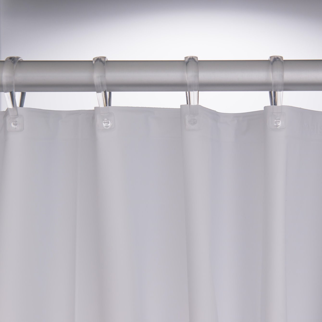 Rideau De Douche Granada Blanc Sans Anneaux 120 X 200 Cm 149711 Sealskin