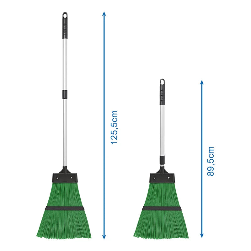 Balai De Voirie Nylon Avec Mance Télescopique