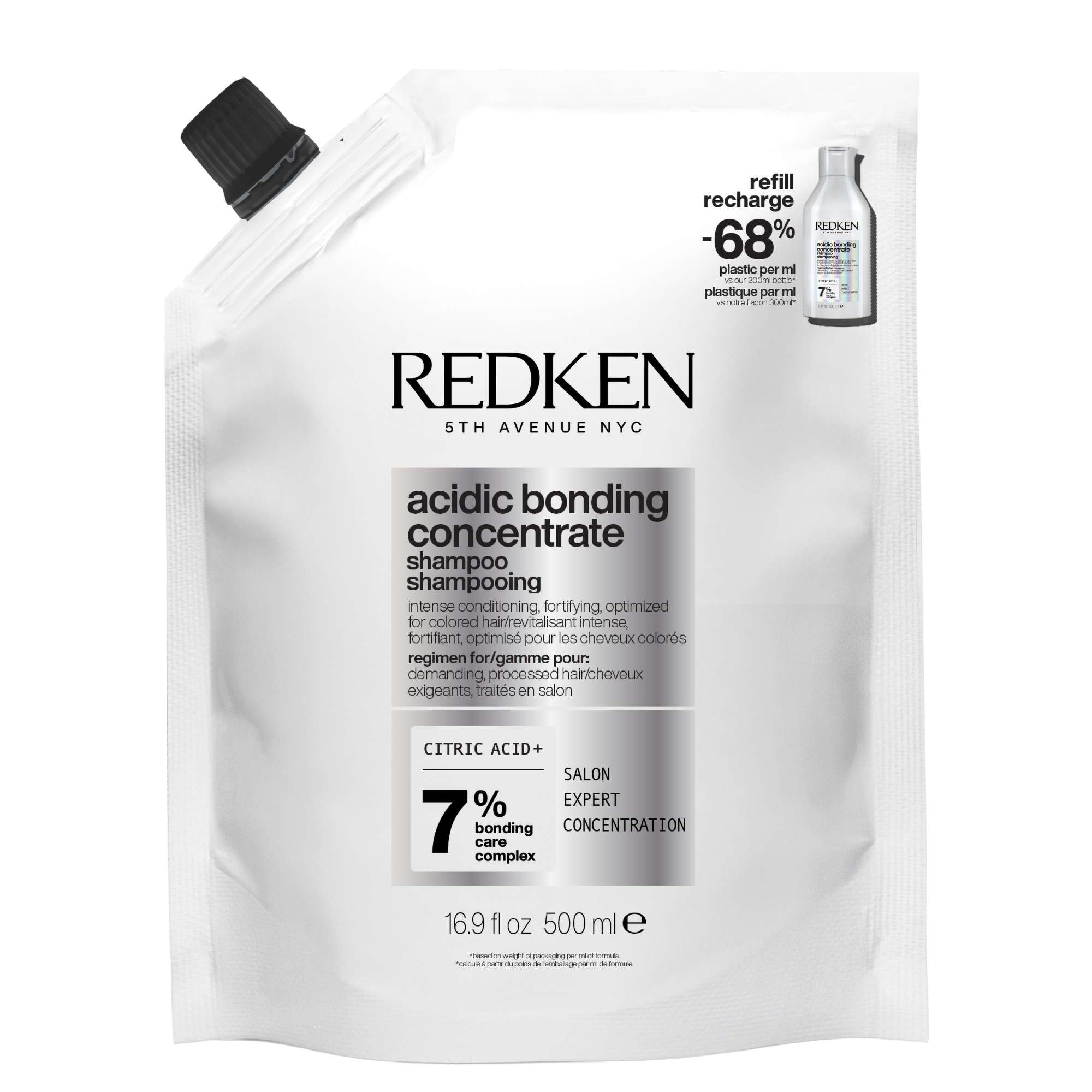 Thumbnail - Redken Acidic Bonding Concentrate Shampoo Nachfüllbeutel - Ultimative Haarreparatur