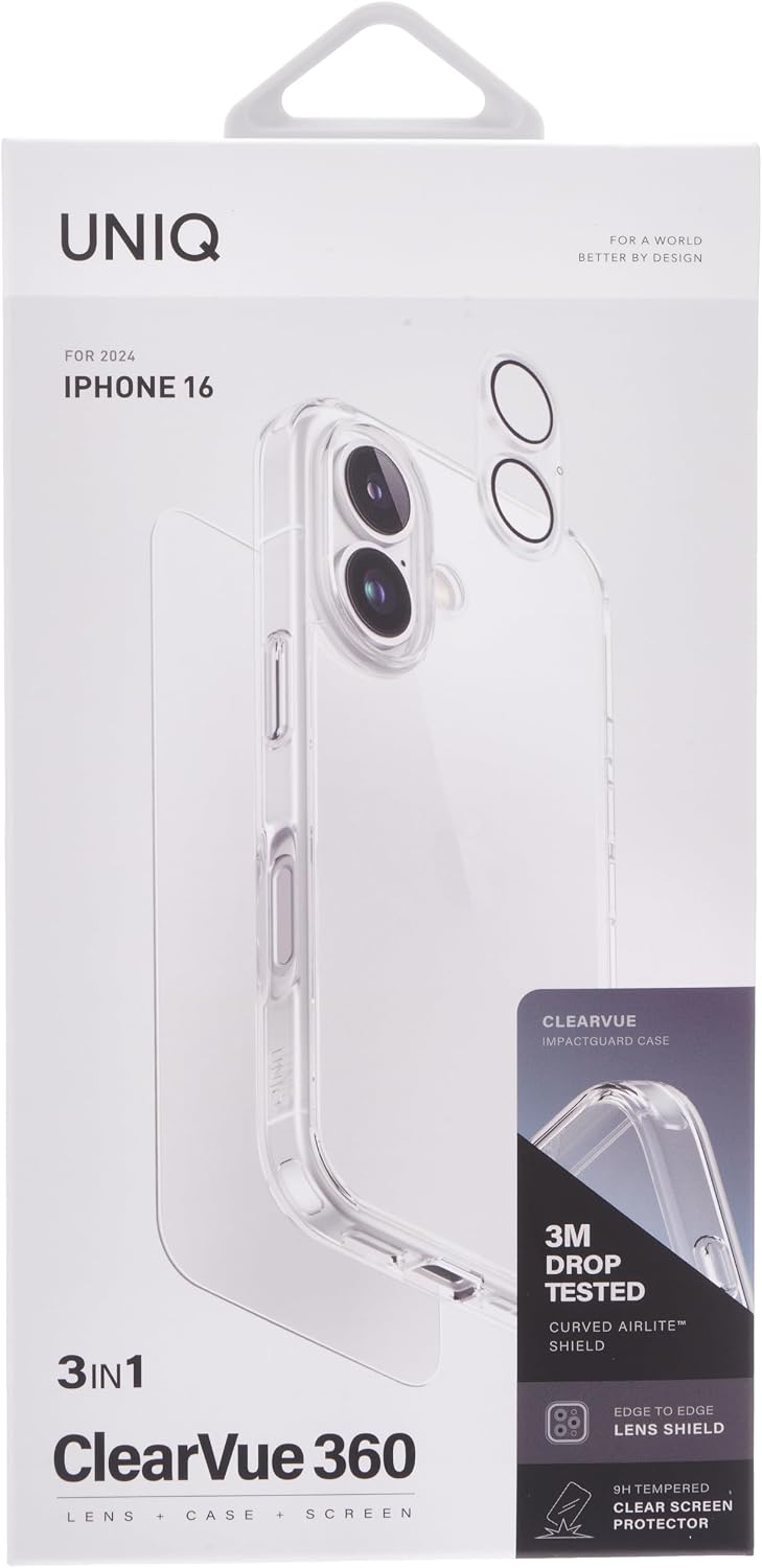 Uniq iPhone 16 Back Cover Mobile Case