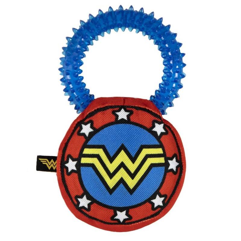 Jouet Pour Chien Wonder Woman  Bleu 100 % Polyester