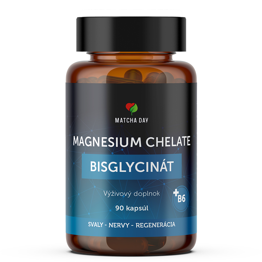 Magnézium B6 Chelát Bisglycinát v kapsulách