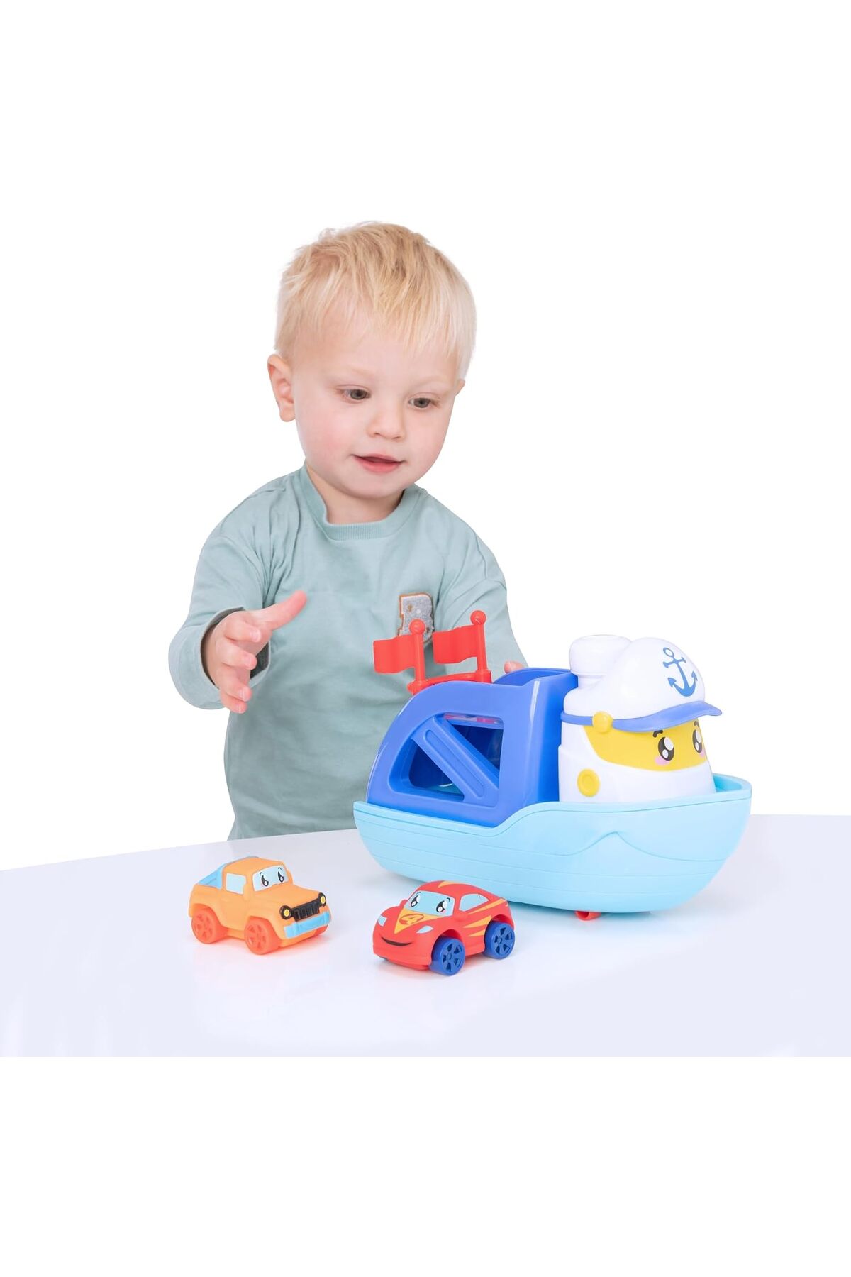 Teamsterz Vehicle & Track Set Boat