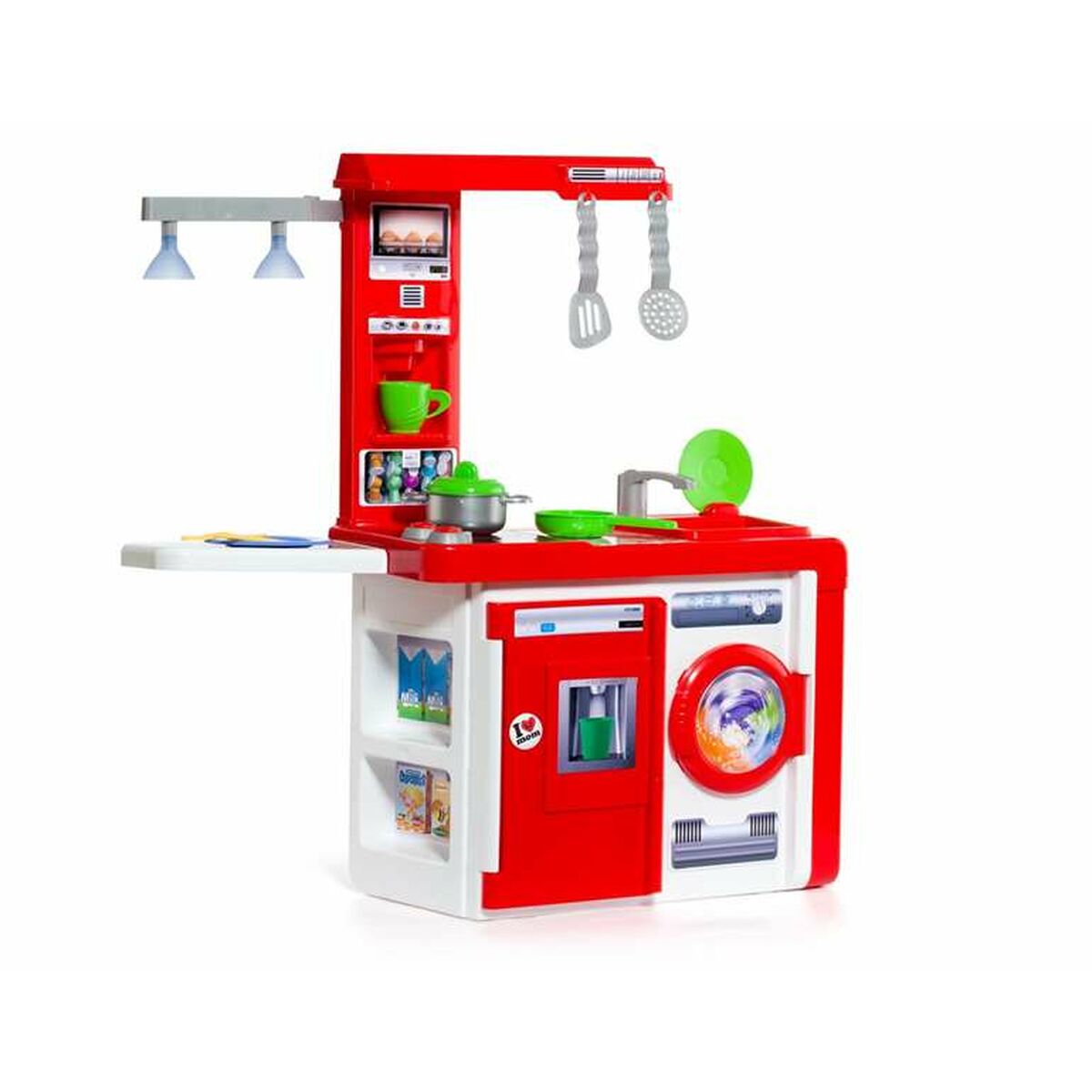Cuisinière Jouet Moltó Kitchen 82 X 28 X 57 Cm 12 Pièces 19160