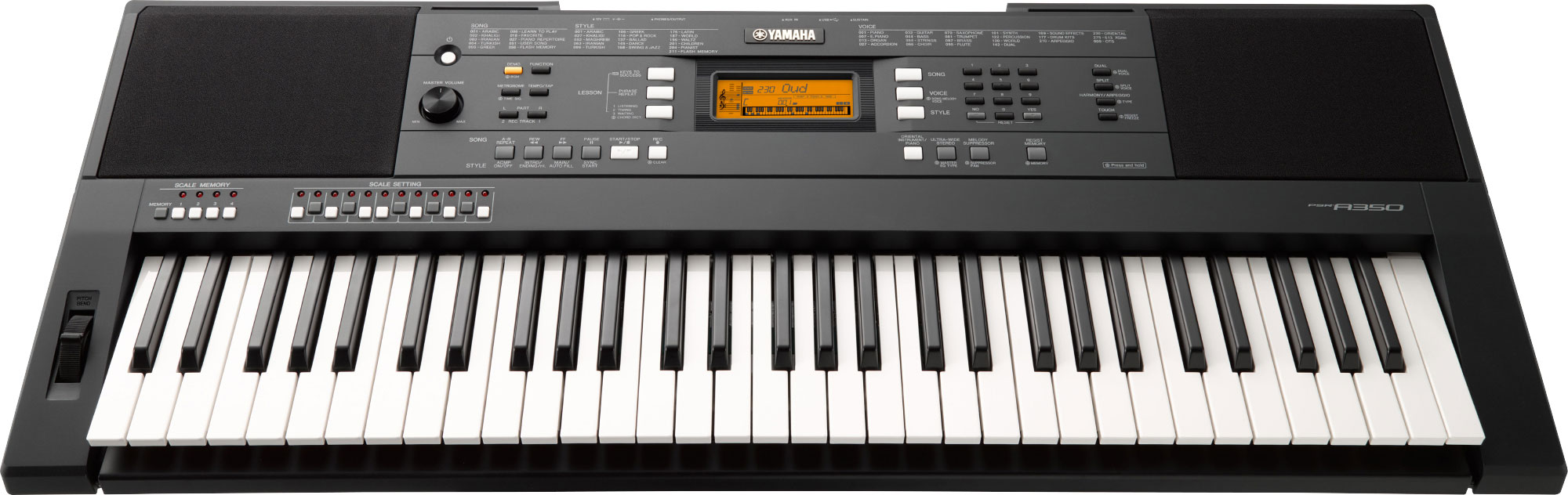 Yamaha 61 Keys Portable Keyboard