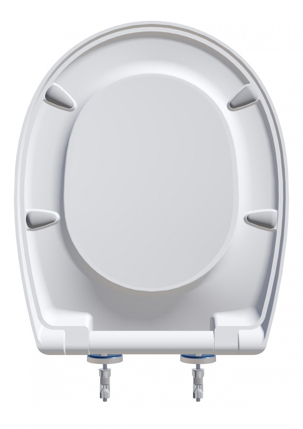 Abattant Déclipsable Frein De Chute Plastique Thermodur Click & Clean Blanc