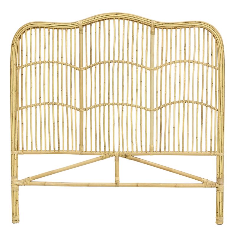 Tête De Lit En Rotin Naturel