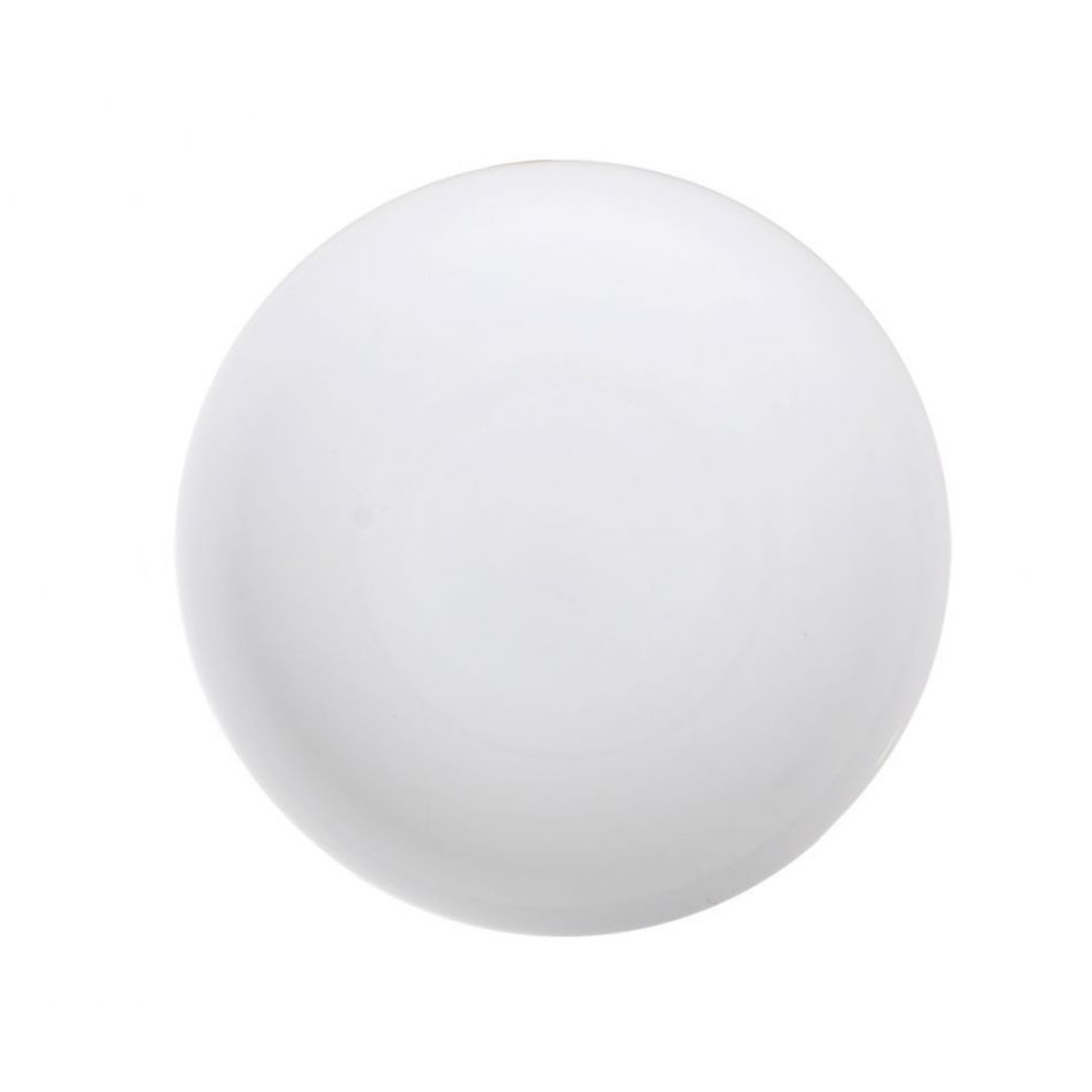 Pack Des 12 Assiettes Rondes, Plates Et Empilables, Llona, Plat En Porcelaine Blanche - 25 Cm