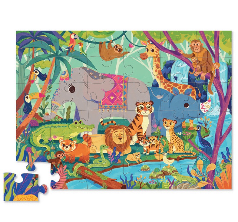 Puzzle 36pcs Dans La Jungle