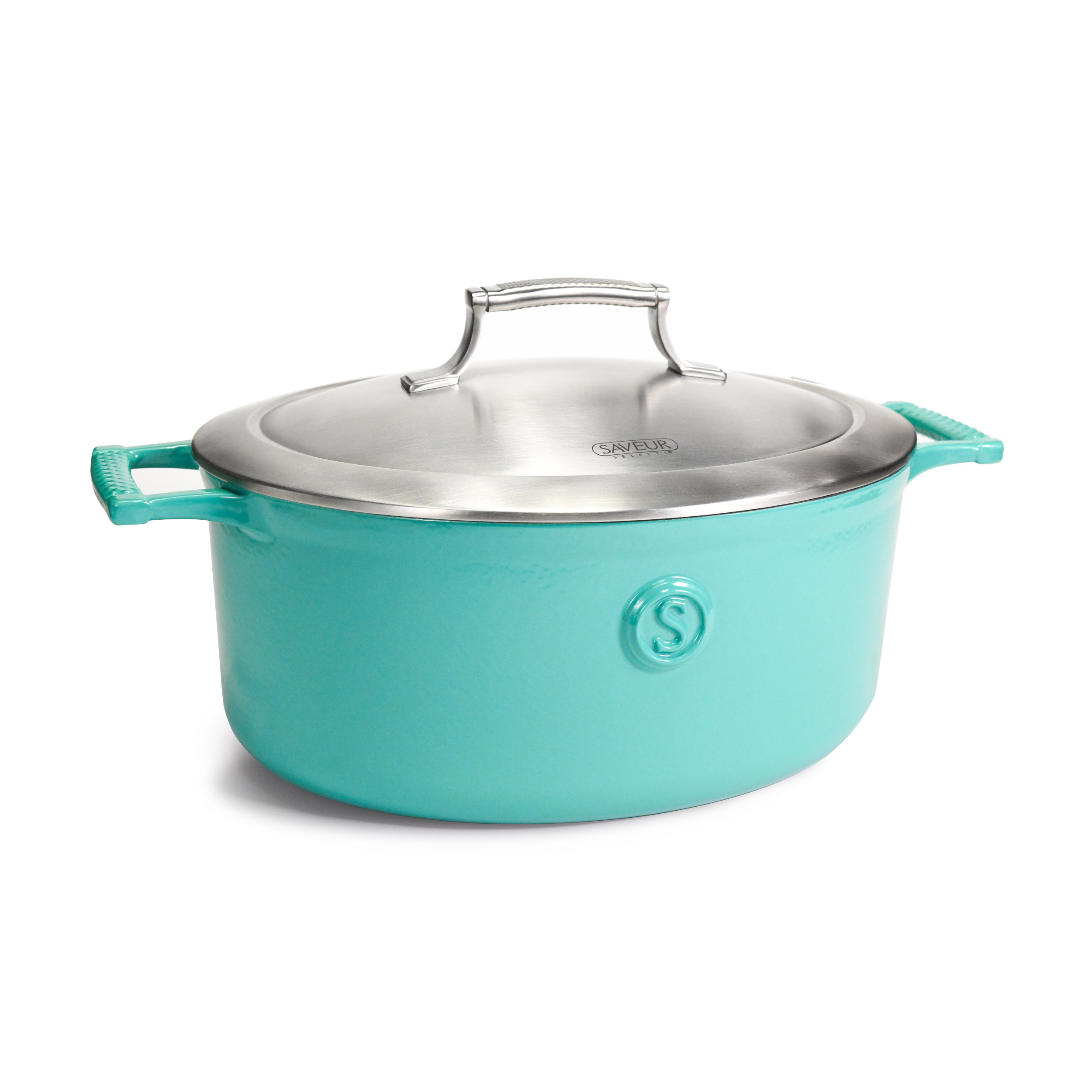 Saveur Selects - Série Voyage - Casserole Ovale 30 Cm - Induction - Garantie À Vie - Saveur Bleu