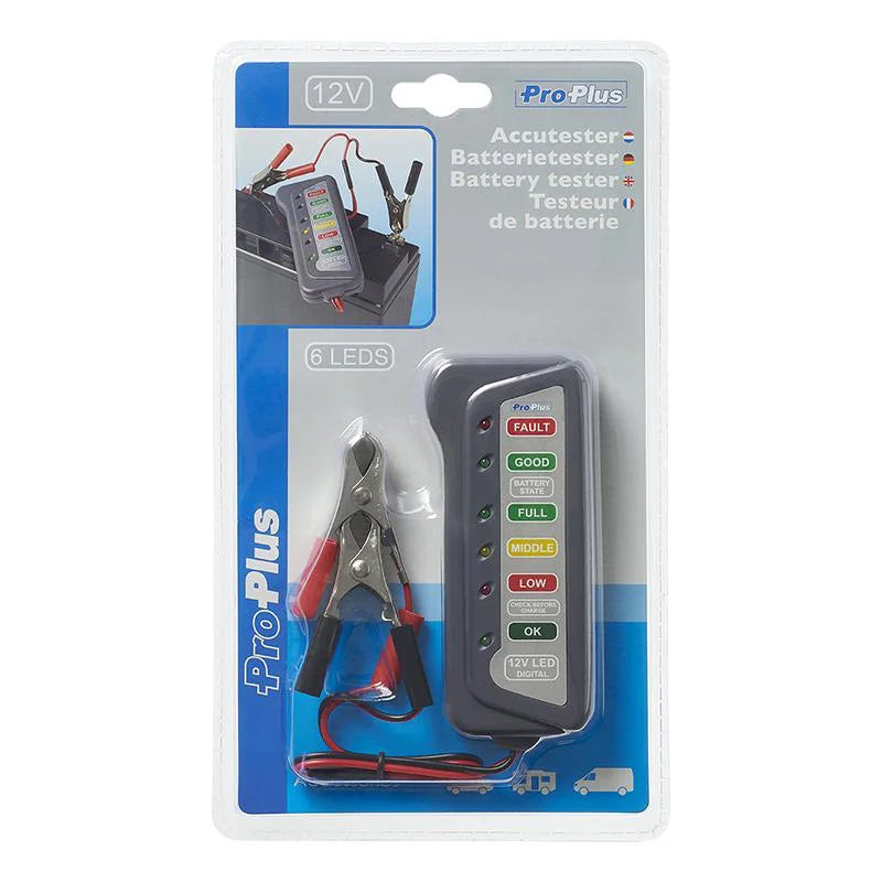 Testeur De Piles Amprobe BAT-250-EUR | Vérificateur Batteries AAA, AA, C, D, 9V - Ergonomique
