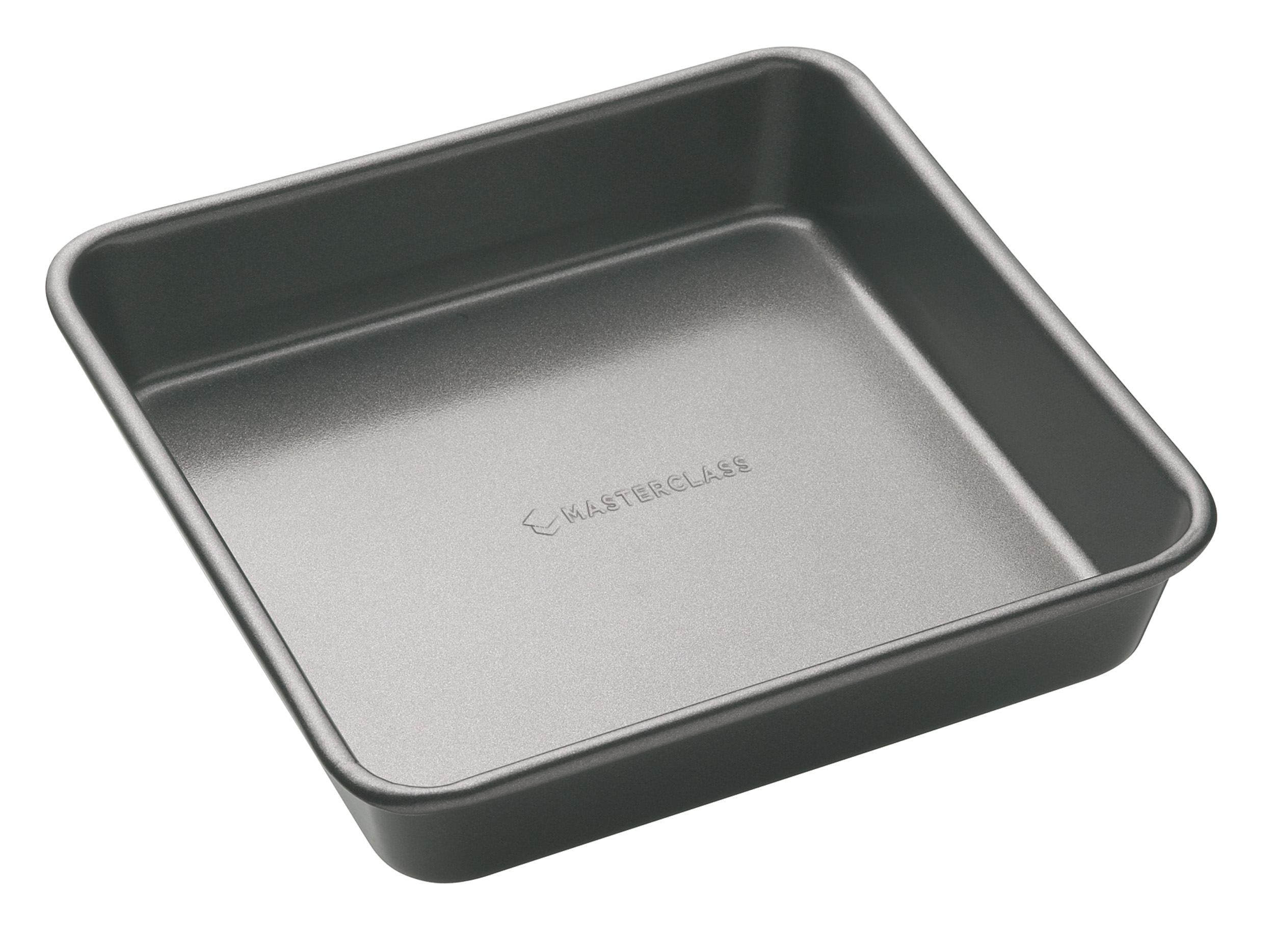 Masterclass - Plat De Cuisson Carré Antiadhésif, Acier Au Carbone Galvanisé, 23 Cm