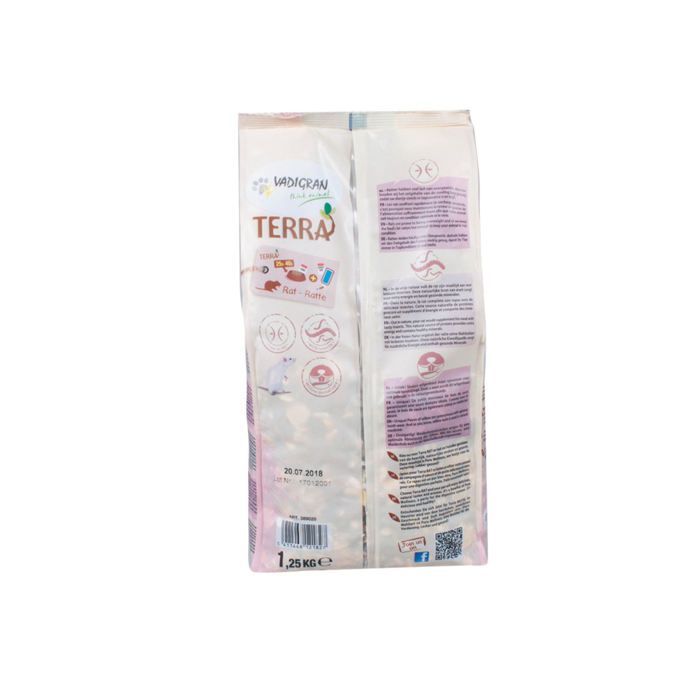 Nourriture Pour Rat 1.25 Kg Terra Vadigran