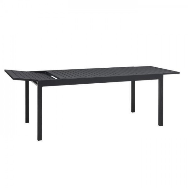 Table De Jardin Extensible 6 A 10 Personnes - 180/240 X 90 X H75cm - Aluminium - Exte