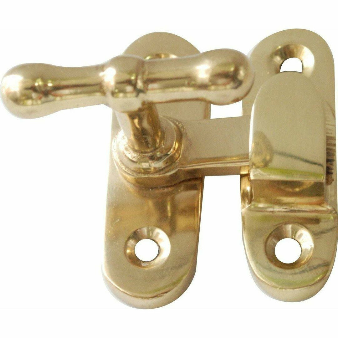 "T" Shaped sash lock for wooden windows