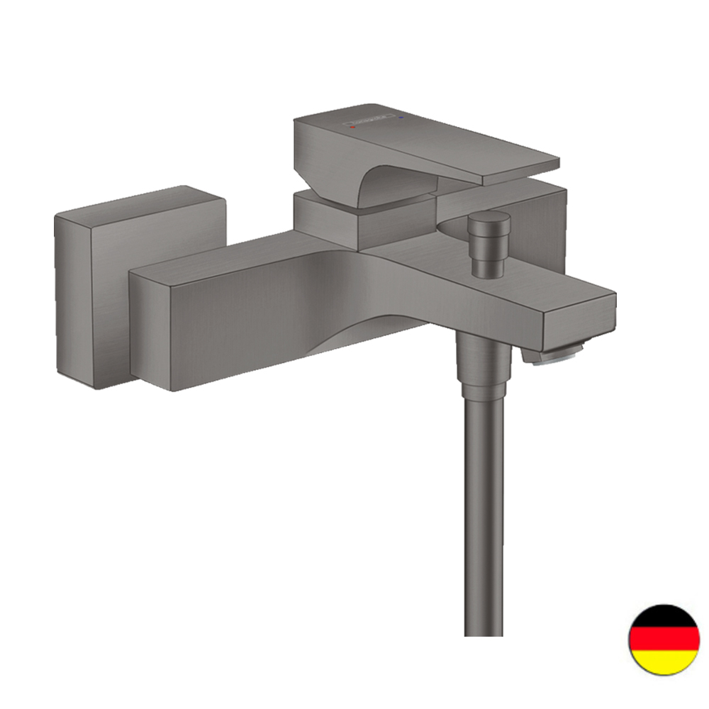 Mitigeur Bain Douche Mécanique Hansgrohe Metropol Noir Chromé Brossé
