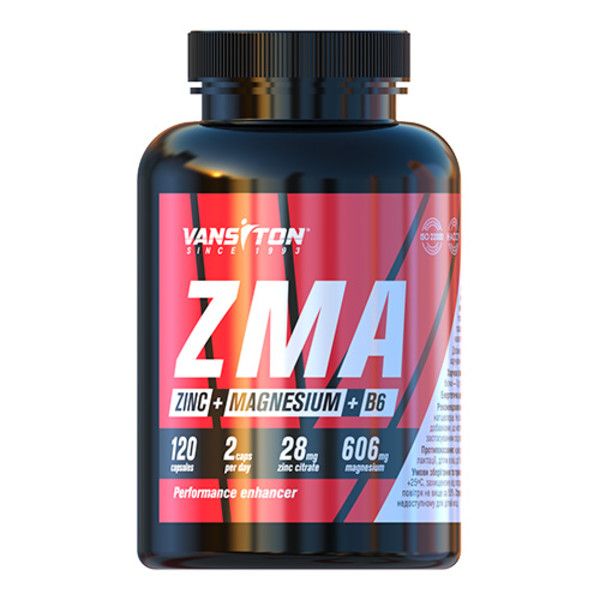 ZMA 120 капсул  ТМ "Вансітон"