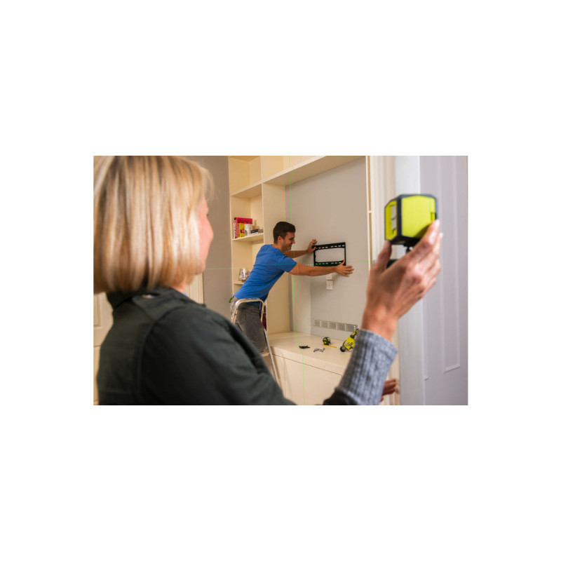 Pack Ryobi Perforateur Burineur Sdsplus - 1050w - Rsds1050-k - Laser Croix Verte - 1
