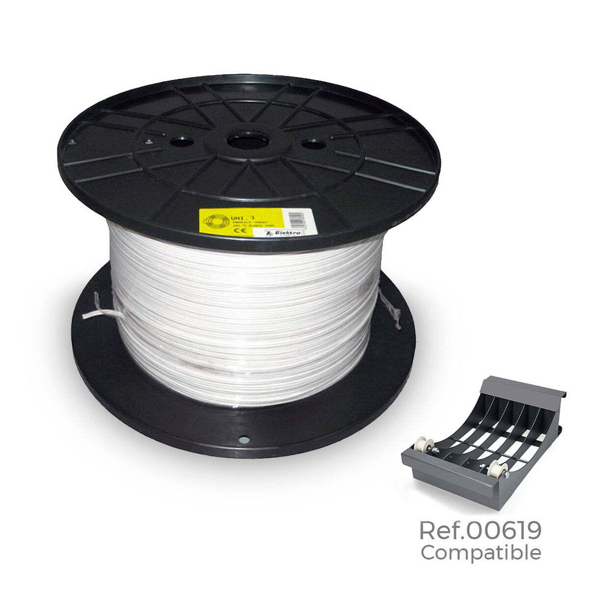 Câble EDM 28366 Noir 5 m