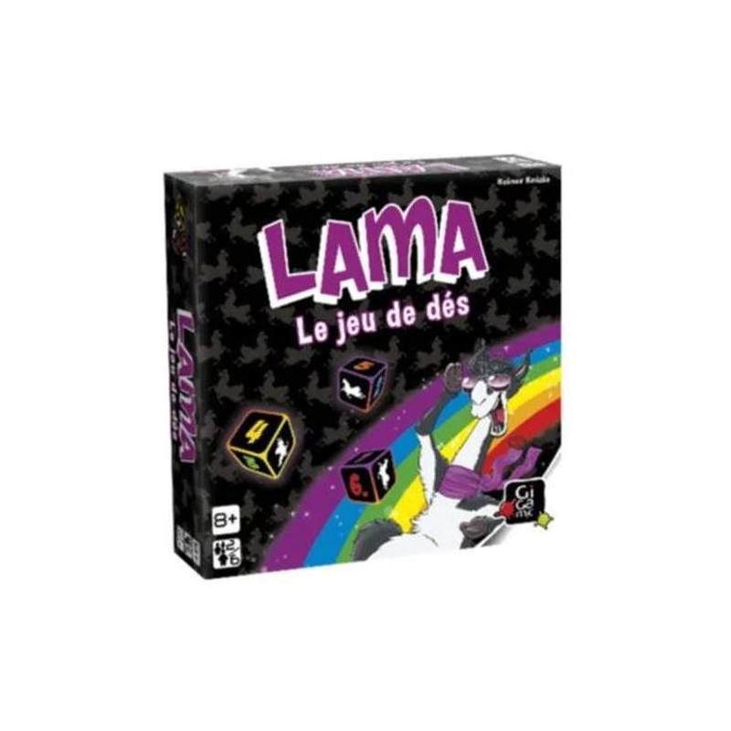 Jeu D'ambiance Gigamic Lama Le Jeu De Dés